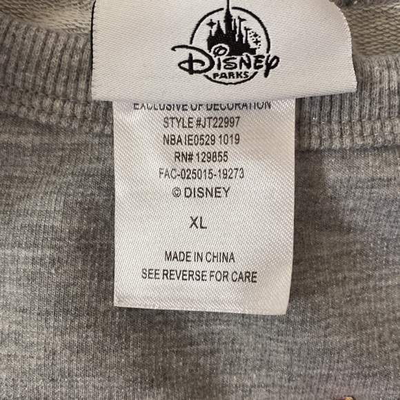 Disneyland Disney Parks sweatshirt with appliqué. Embroidery. - Picture 3 of 7